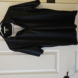 Black and White Play-Dry Polo